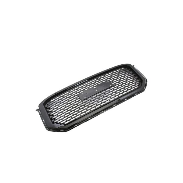 Front Grille For 2015 2016 2017 2018 GMC Yukon XL Grill Gloss Black Mesh Style - Image 3